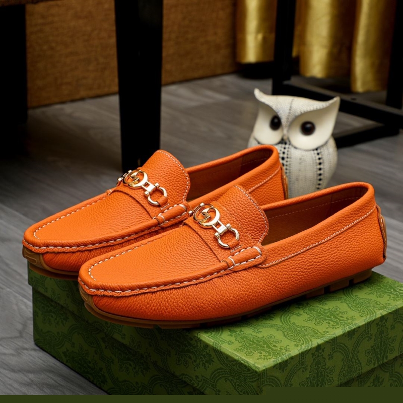 G*u*i leather shoes